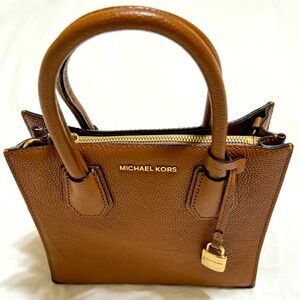 👜Michael Kors-KORS STUDIO Collection, The MERCER, camel,  pebble stone leather